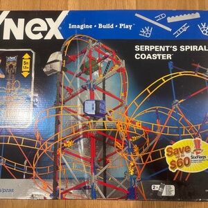 Knex serpent spiral coaster